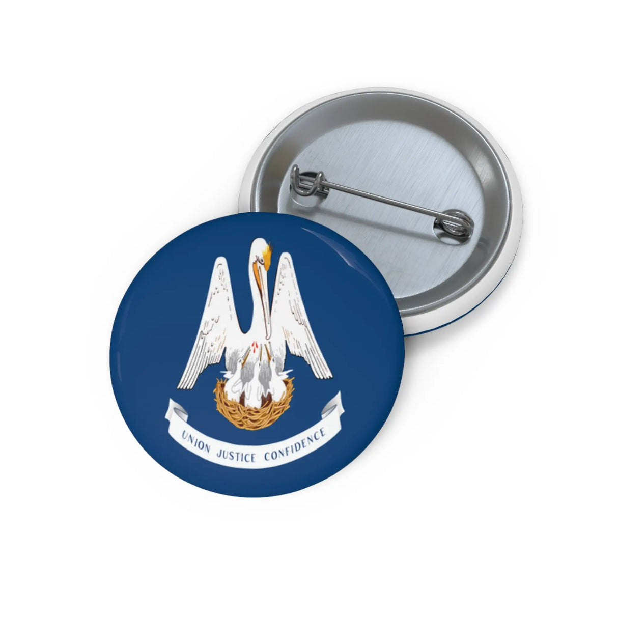 Pin’s drapeau louisiane émail attache métal élégant