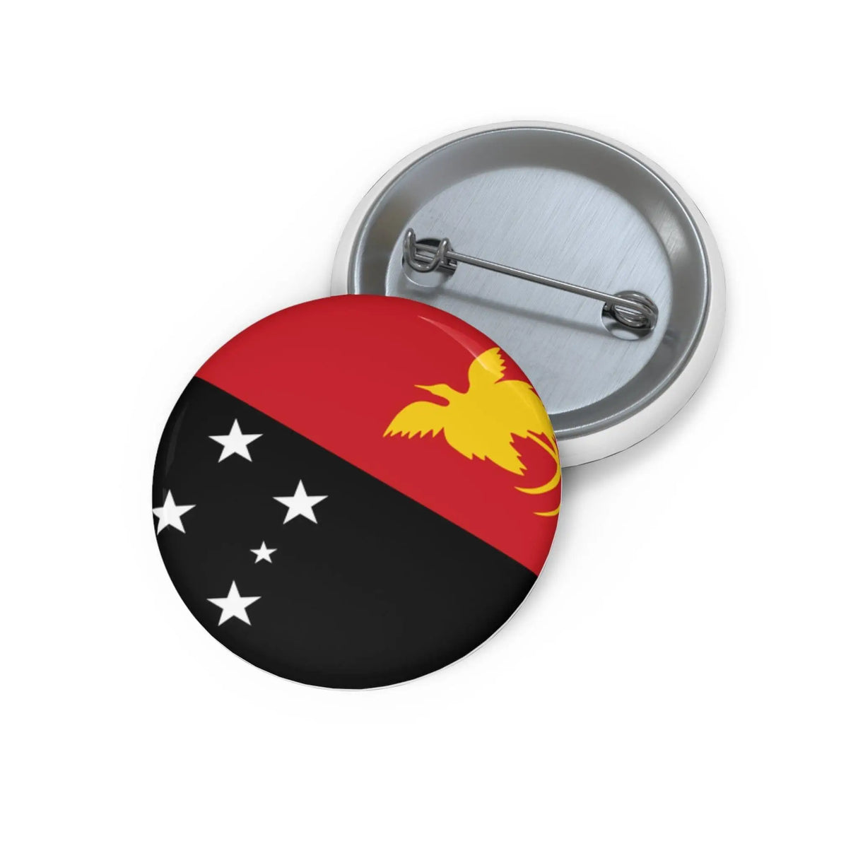 Pin’s drapeau papouasie-nouvelle-guinée émail attache métal