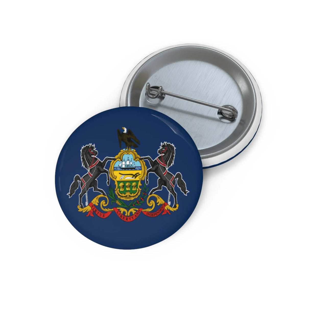 Pin’s drapeau pennsylvanie émail avec attache métal