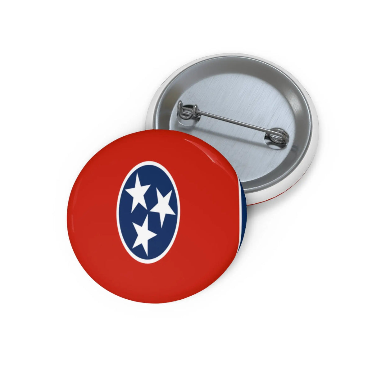 Pin’s drapeau tennessee émail attache métal rond
