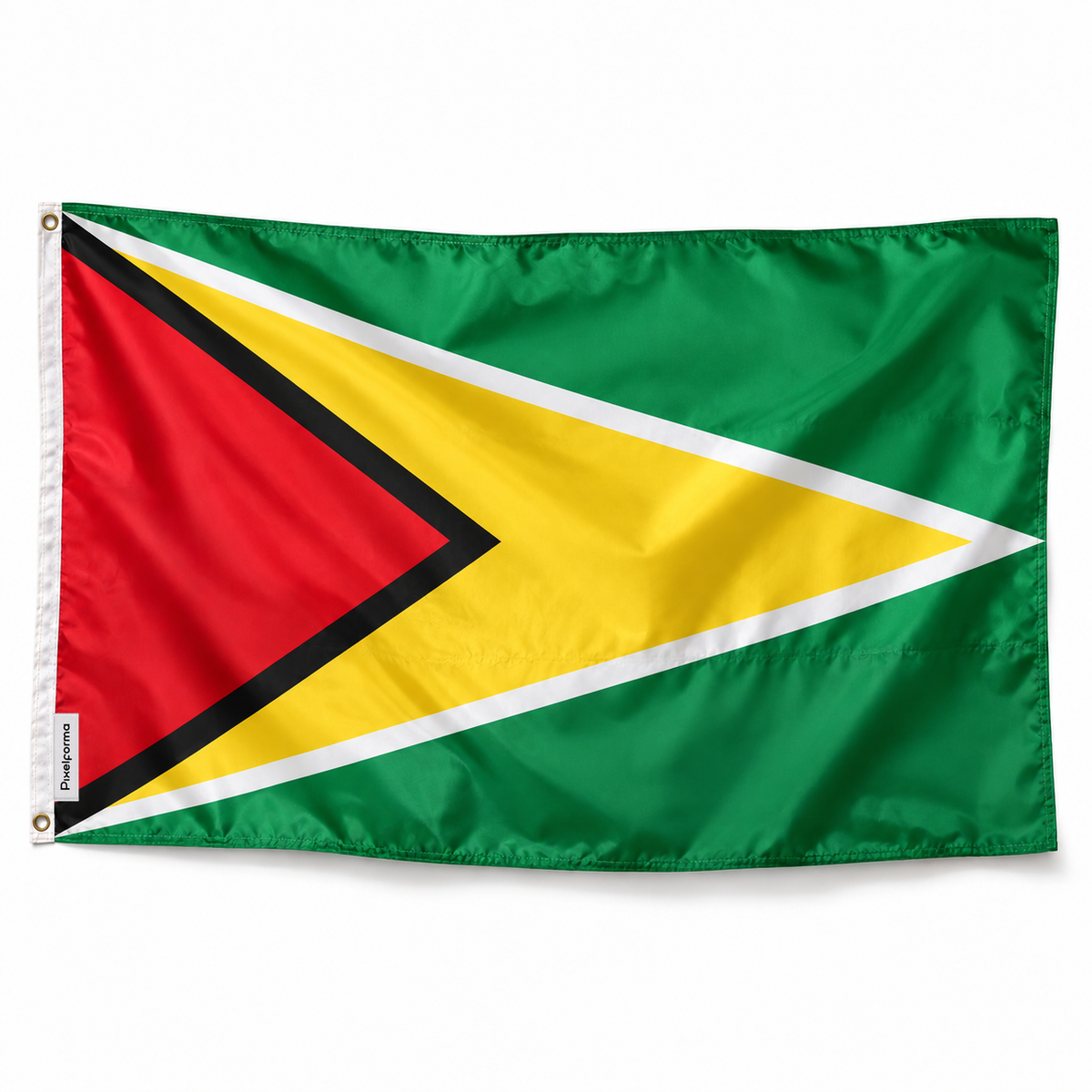 Drapeau du Guyana – Plusieurs Tailles – Polyester Résistant