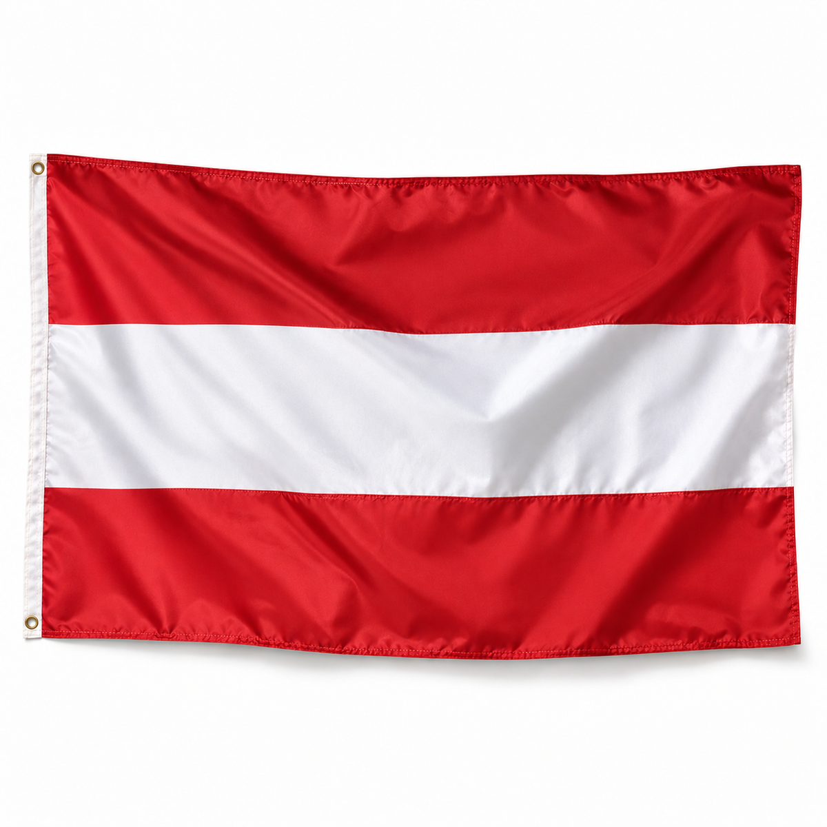 Drapeau de l'Autriche réaliste en polyester