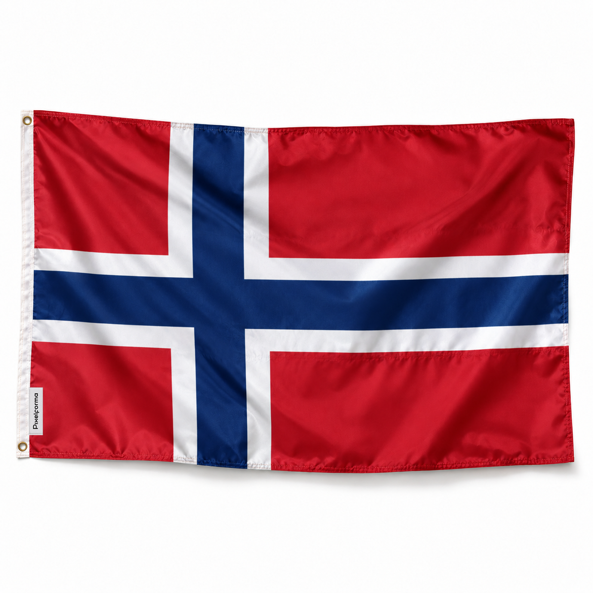 Drapeau de Svalbard et Jan Mayen – Plusieurs Tailles – Polyester Résistant
