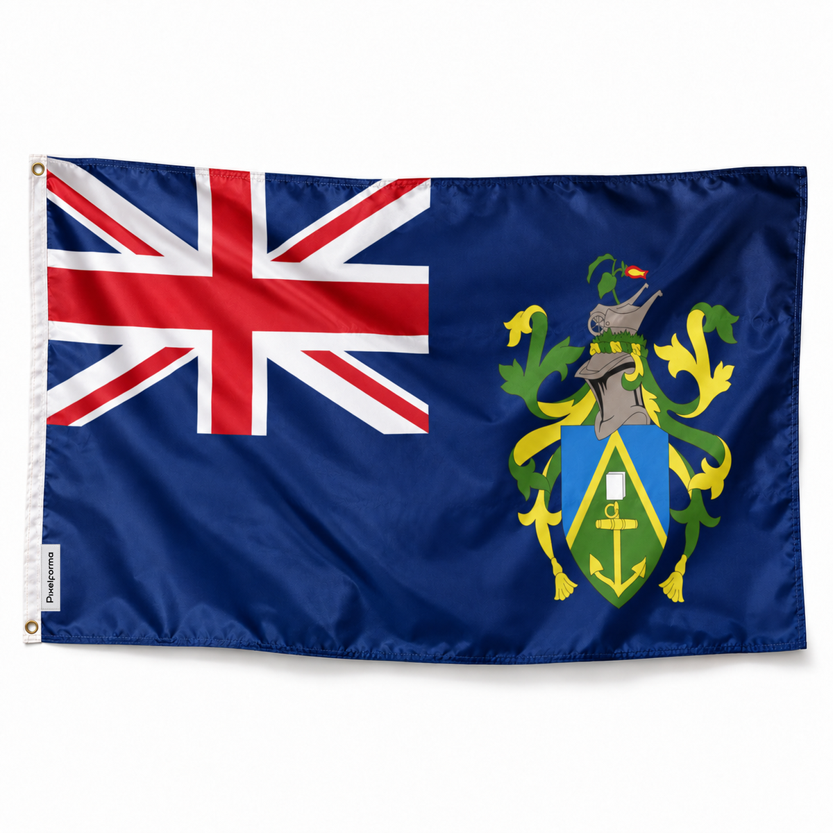 Drapeau des îles Pitcairn – Plusieurs Tailles – Polyester Résistant