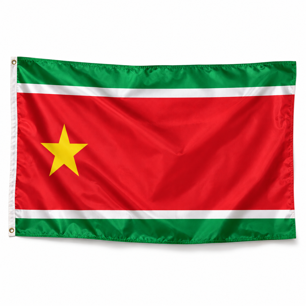 Drapeau de la Guadeloupe officiel – Plusieurs Tailles – Polyester Résistant — photo produit réaliste