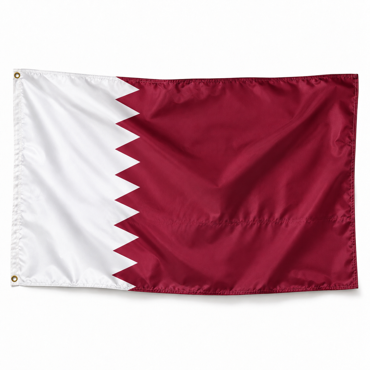Drapeau du Qatar – Plusieurs Tailles – Polyester Résistant