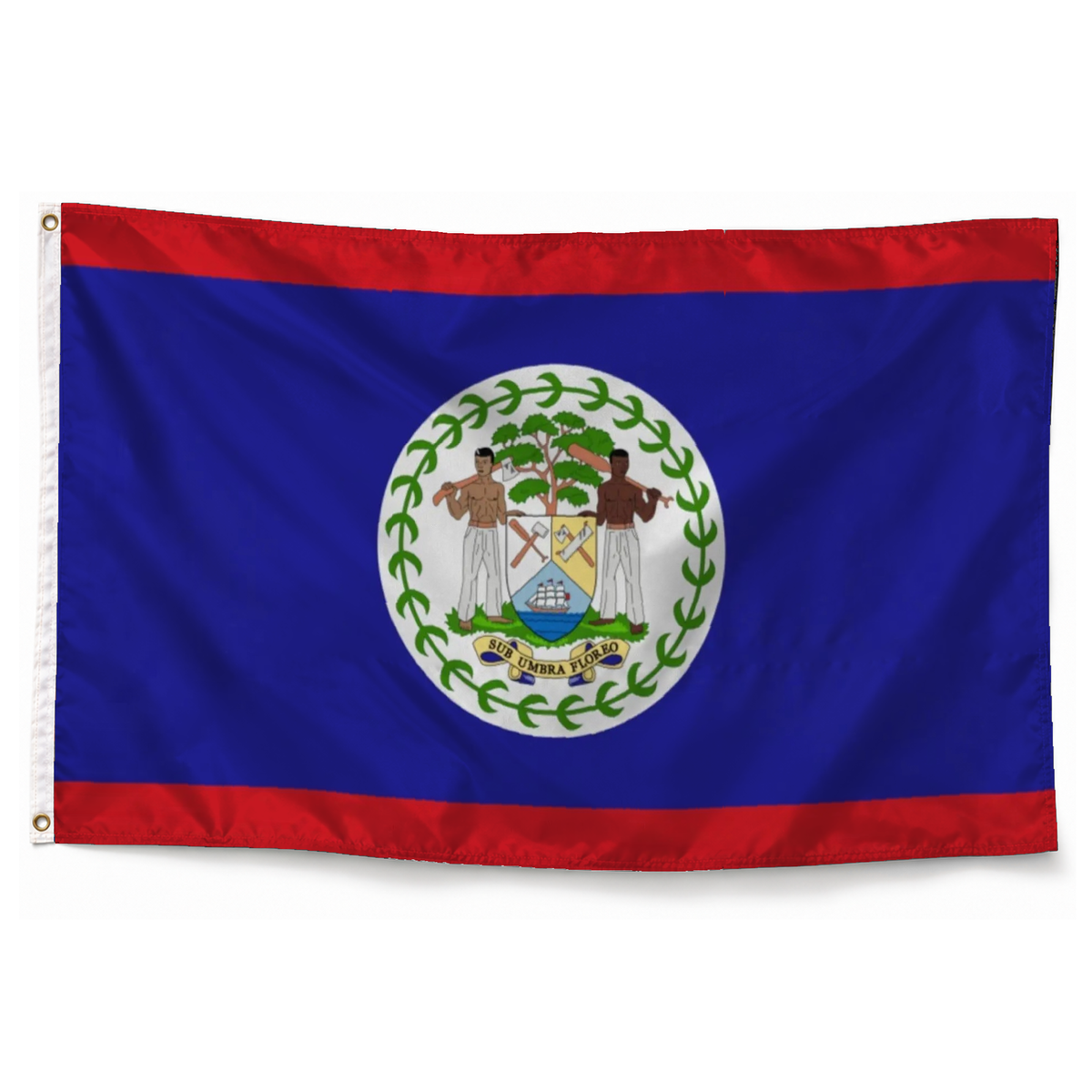 Drapeau du Belize – Plusieurs Tailles – Polyester Résistant