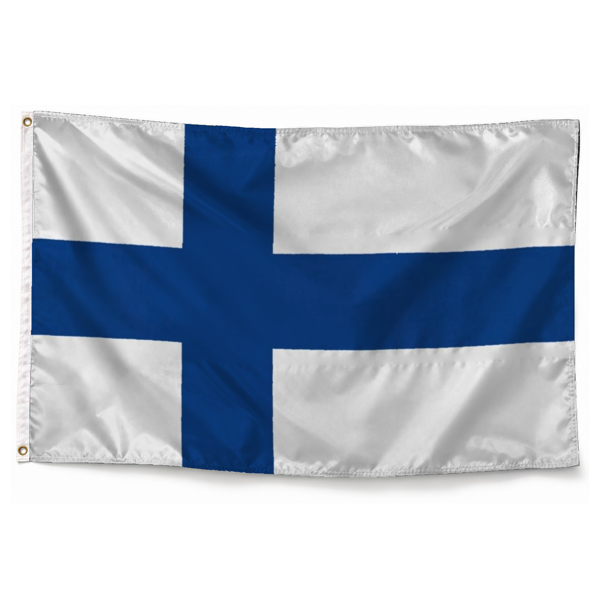 Drapeau de la Finlande – Plusieurs Tailles – Polyester Résistant
