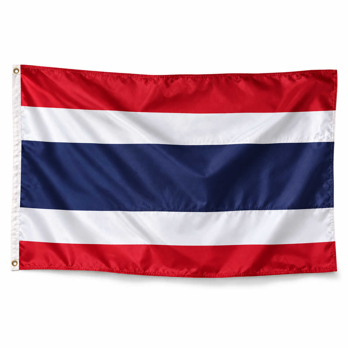 Drapeau Thaïlande réaliste en polyester