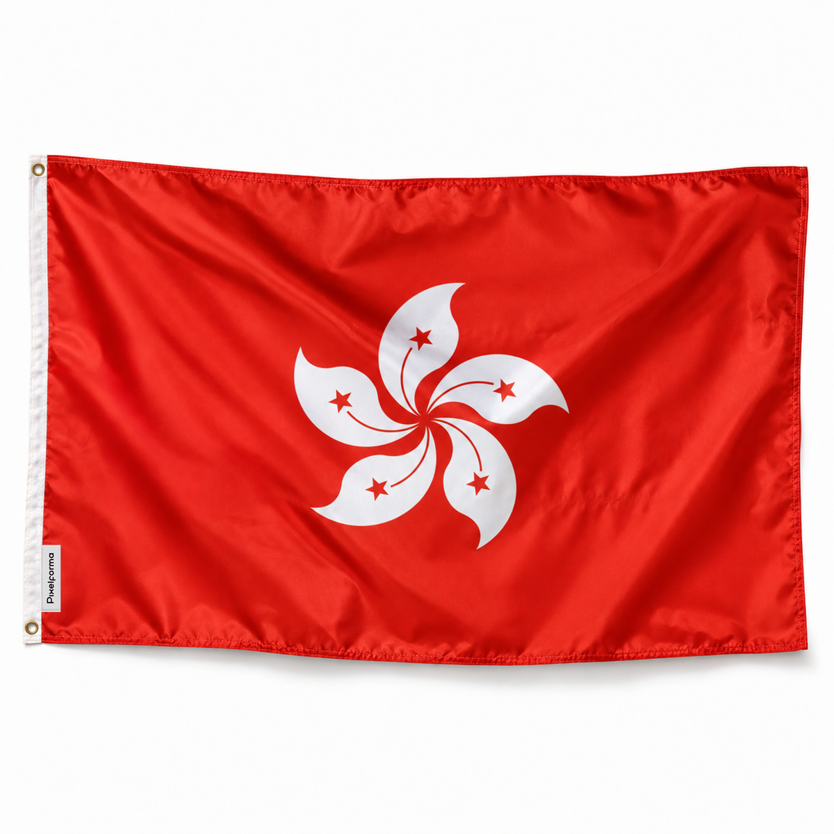 Drapeau de Hong Kong – Plusieurs Tailles – Polyester Résistant