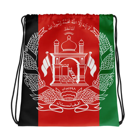 Sac à cordon afghanistan coton polyester léger polyvalent