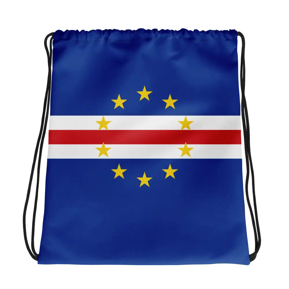 Sac à cordon cap-vert coton polyester robuste et léger