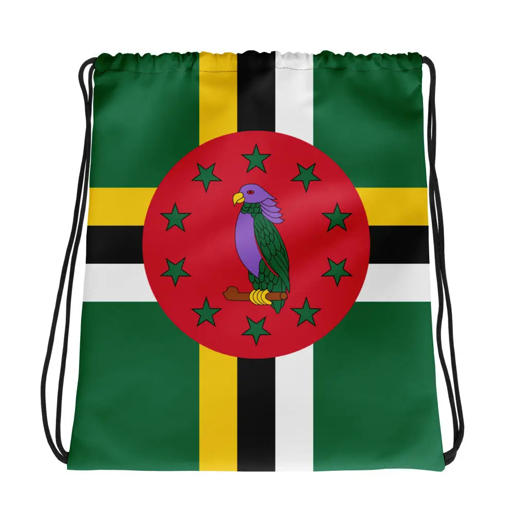 Sac à cordon dominique coton polyester léger fermeture à cordon