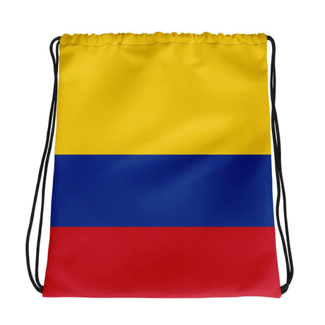 Sac à cordon drapeau colombie coton polyester léger