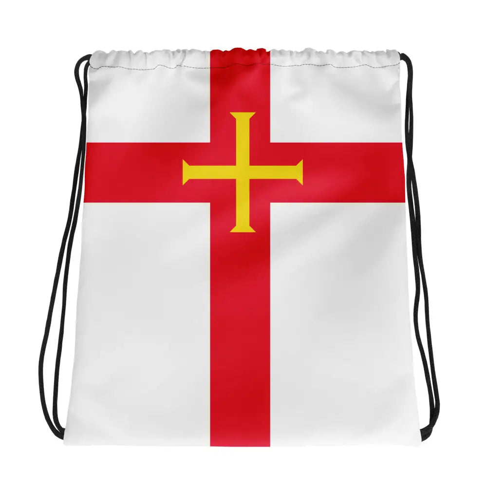 Sac à cordon drapeau guernesey coton polyester léger