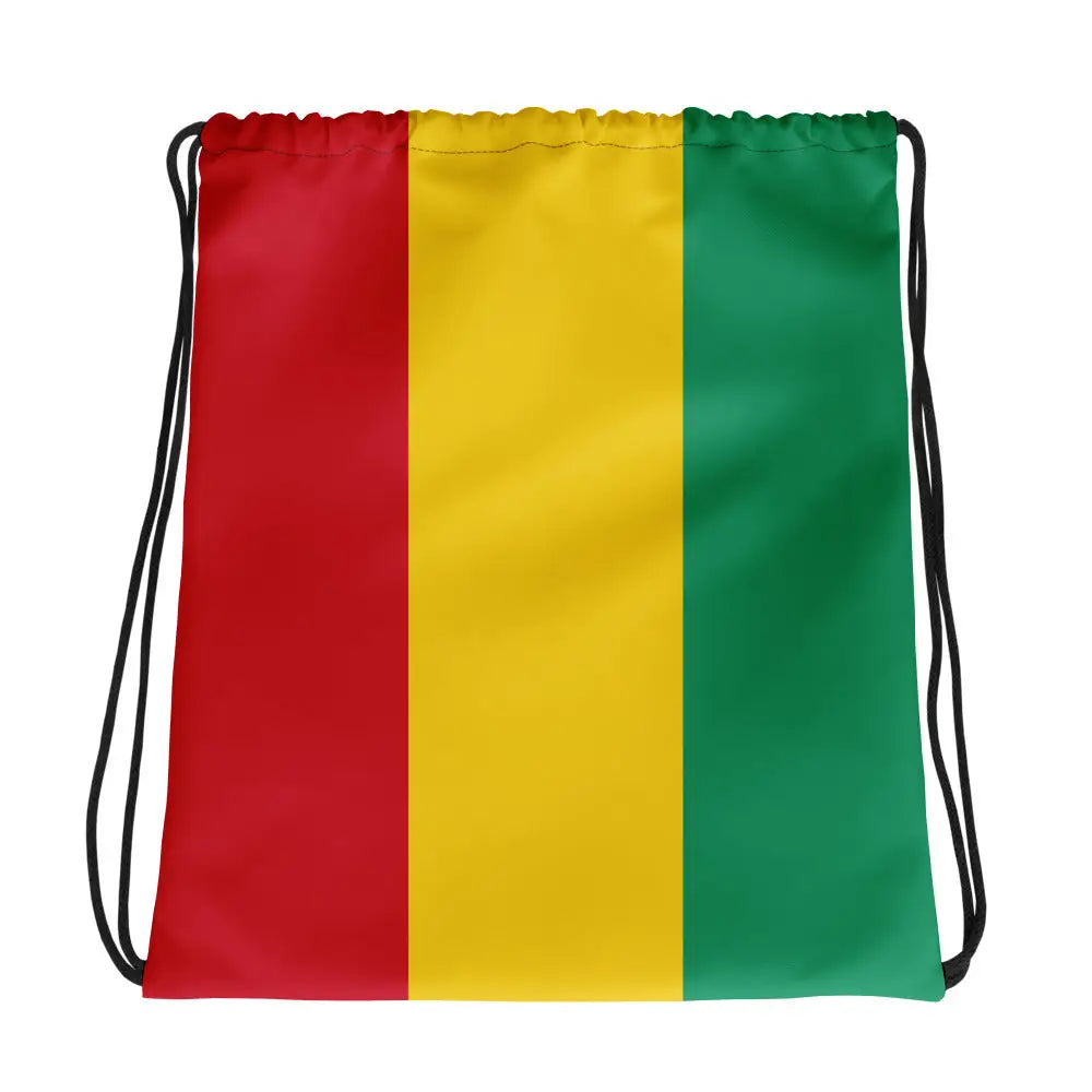 Sac à cordon drapeau guinée léger coton polyester