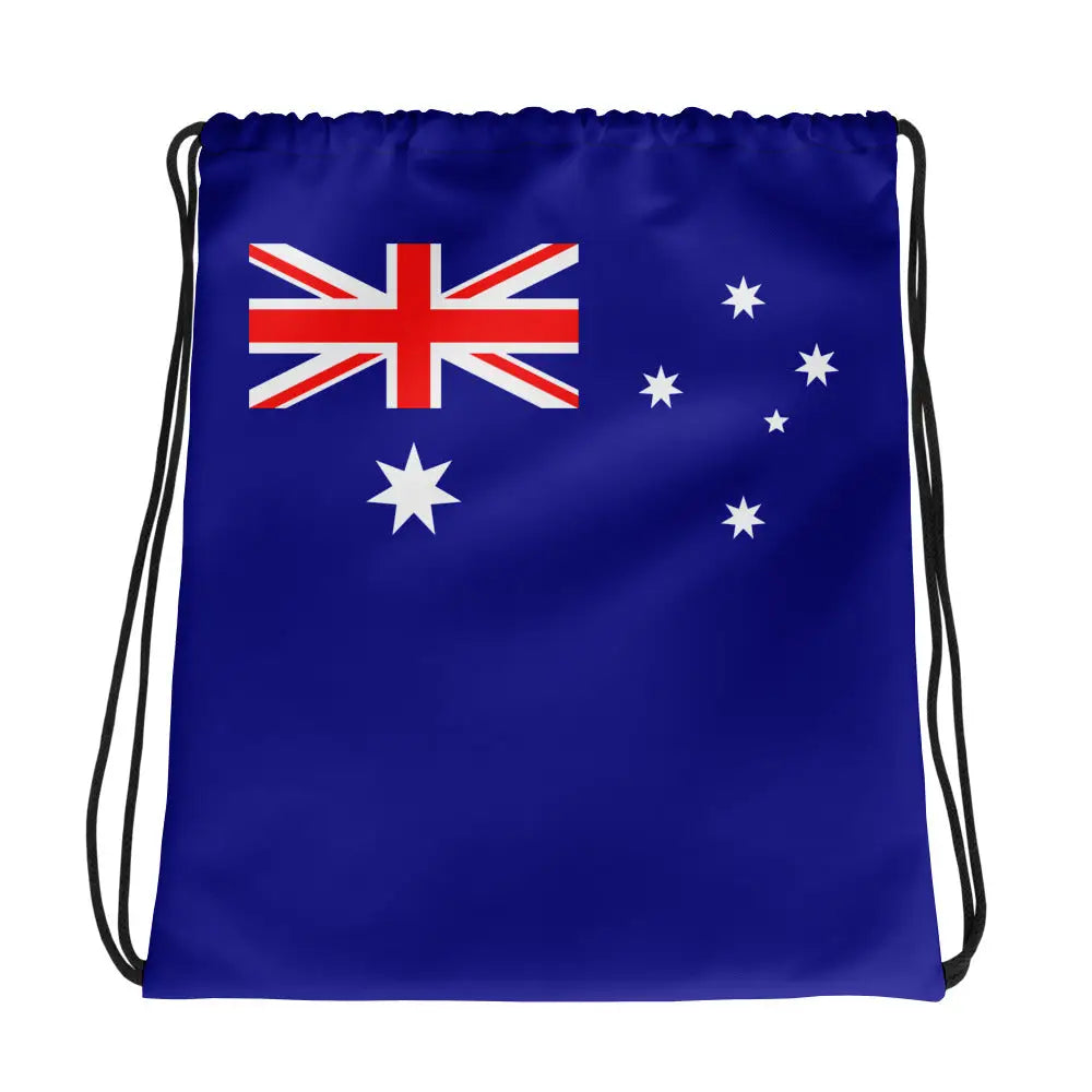 Sac à cordon drapeau îles heard-et-macdonald coton polyester