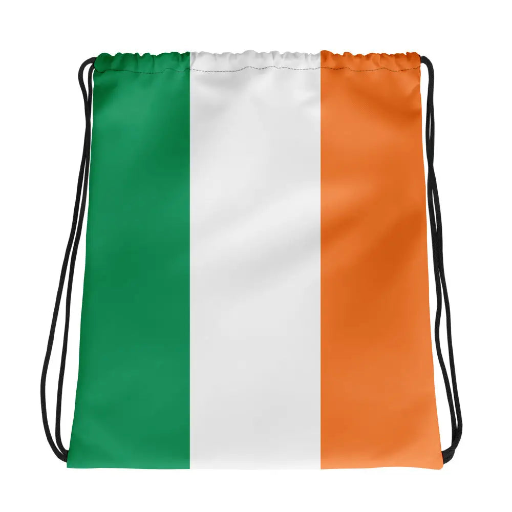 Sac à cordon drapeau irlande coton polyester style sportif