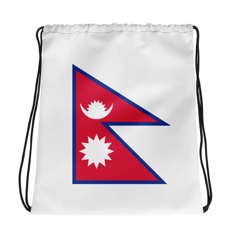 Sac à cordon népal coton polyester style sportif léger