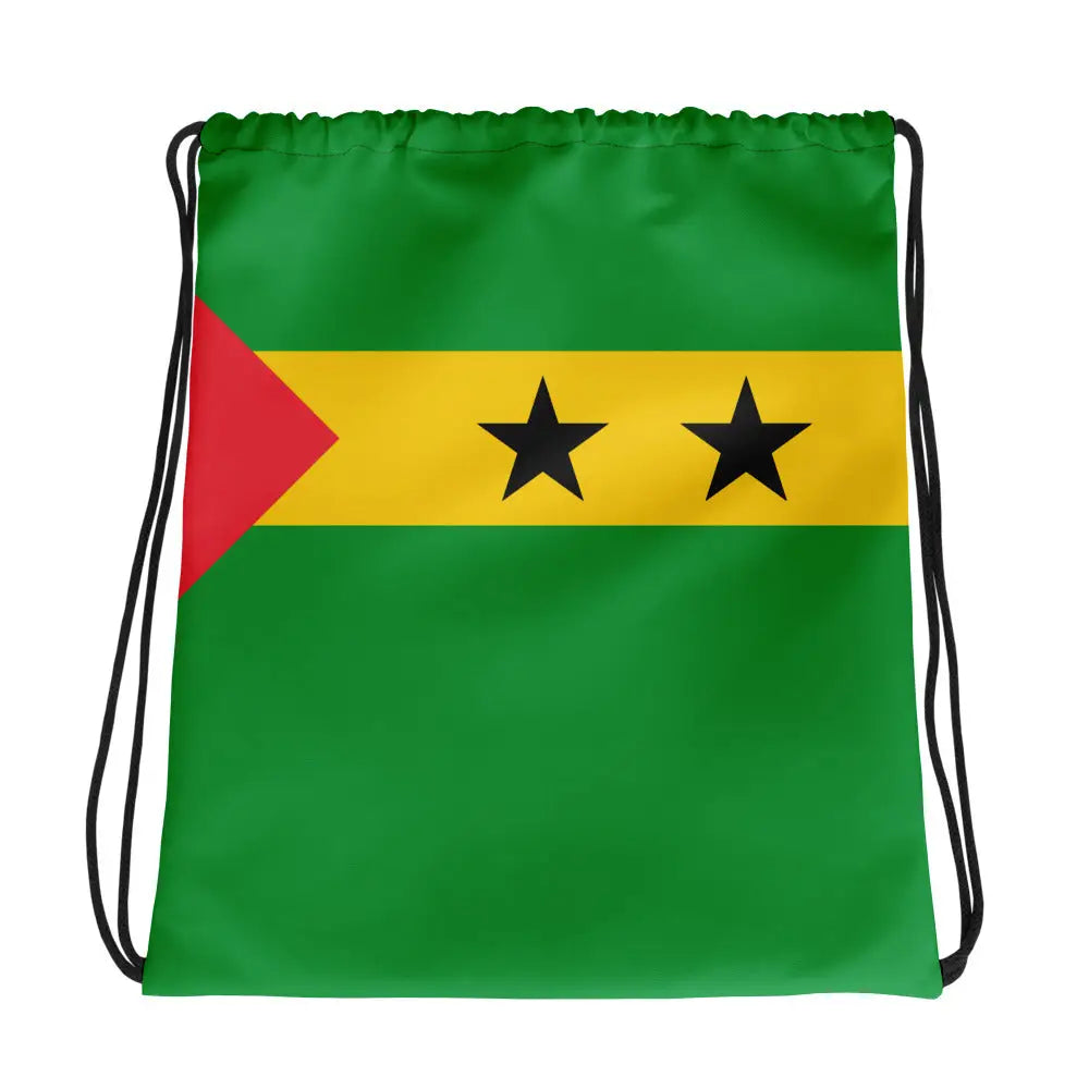 Sac à cordon sao tomé-et-principe coton polyester léger