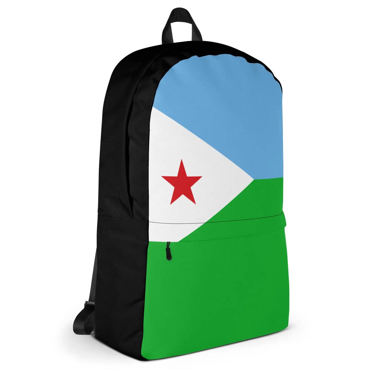 Sac à dos djibouti polyester léger fermeture éclair résistante