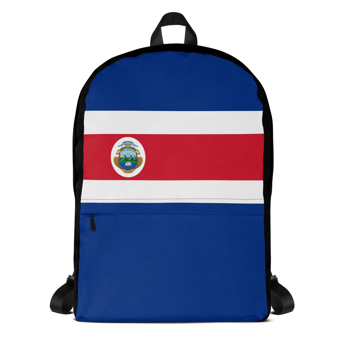 Sac à dos drapeau costa rica polyester fermeture éclair