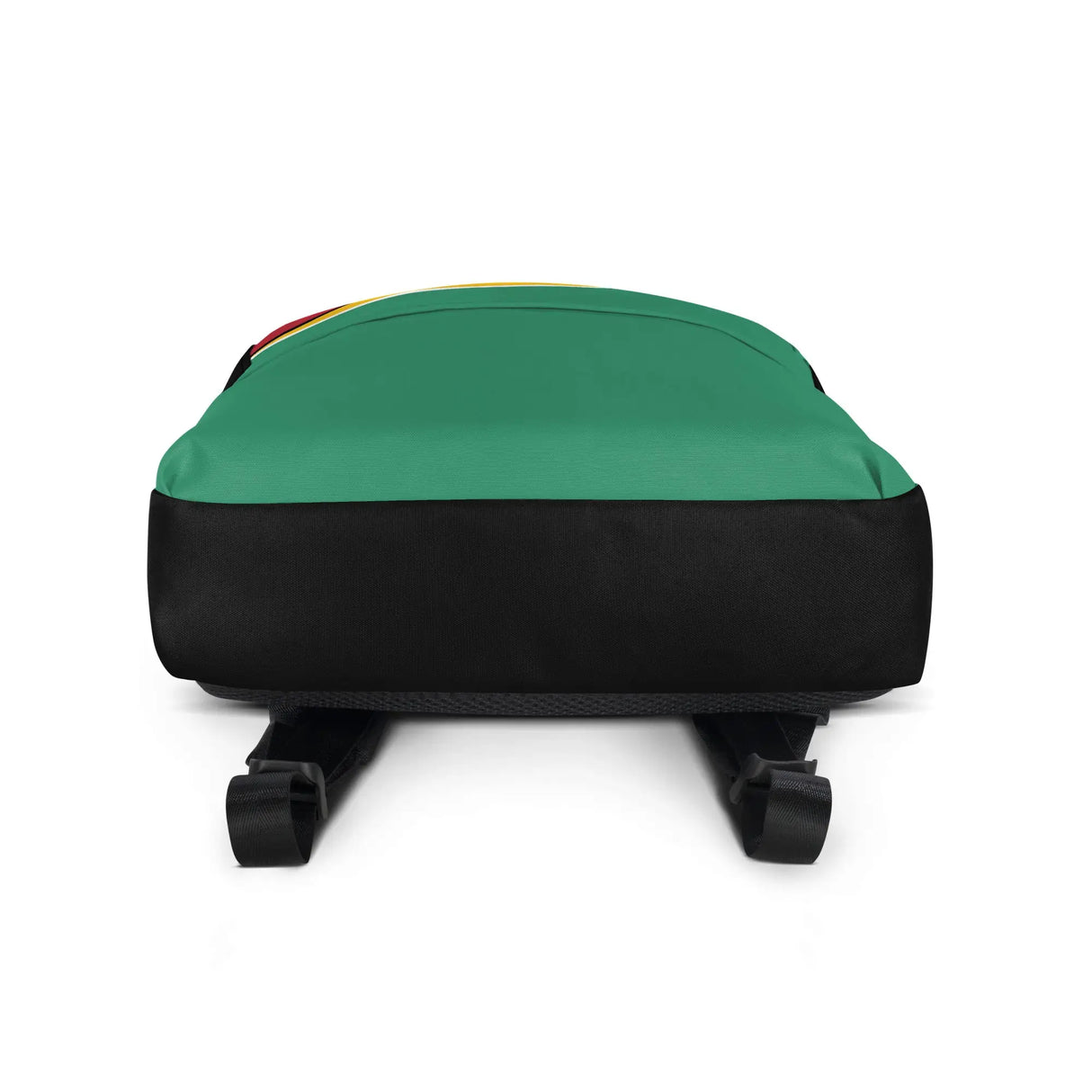 Sac à dos drapeau guyana polyester fermeture éclair solide