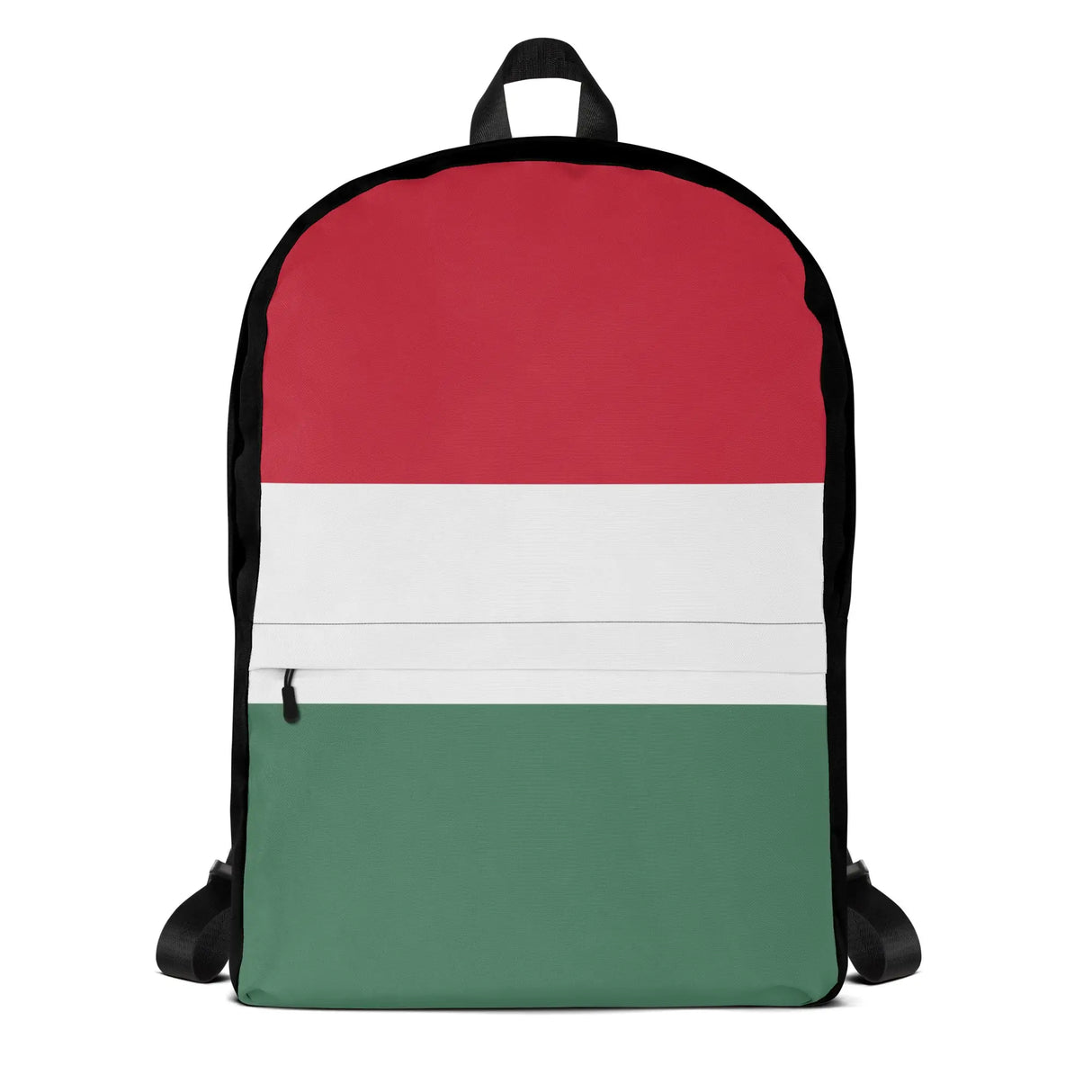Sac à dos drapeau hongrie polyester fermeture éclair solide