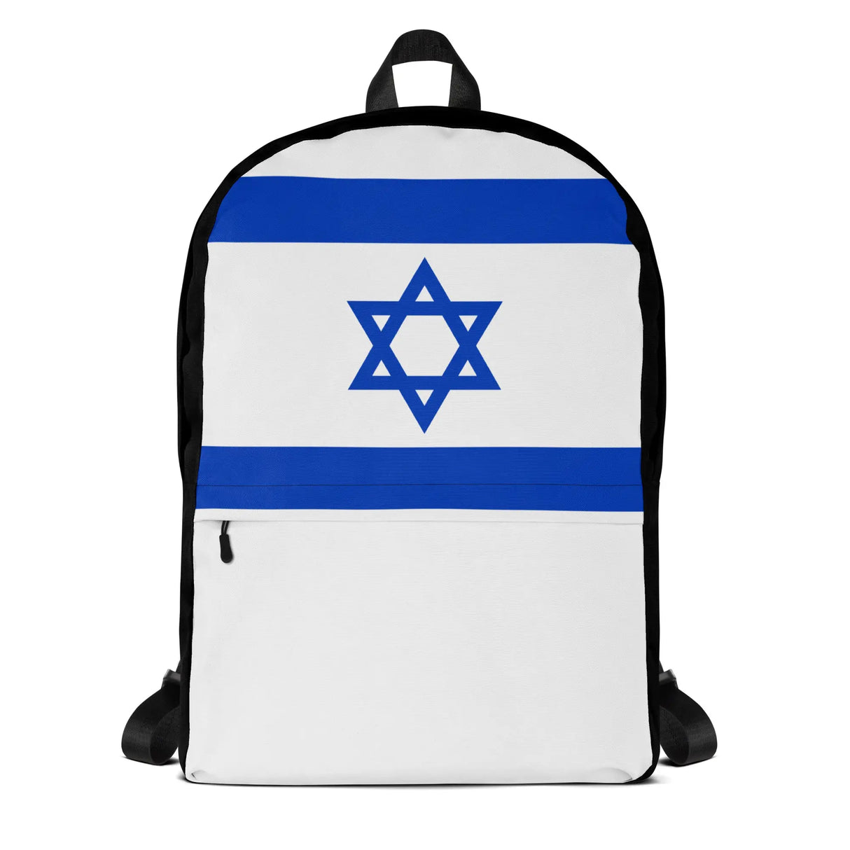 Sac à dos drapeau israël polyester léger matériau résistant