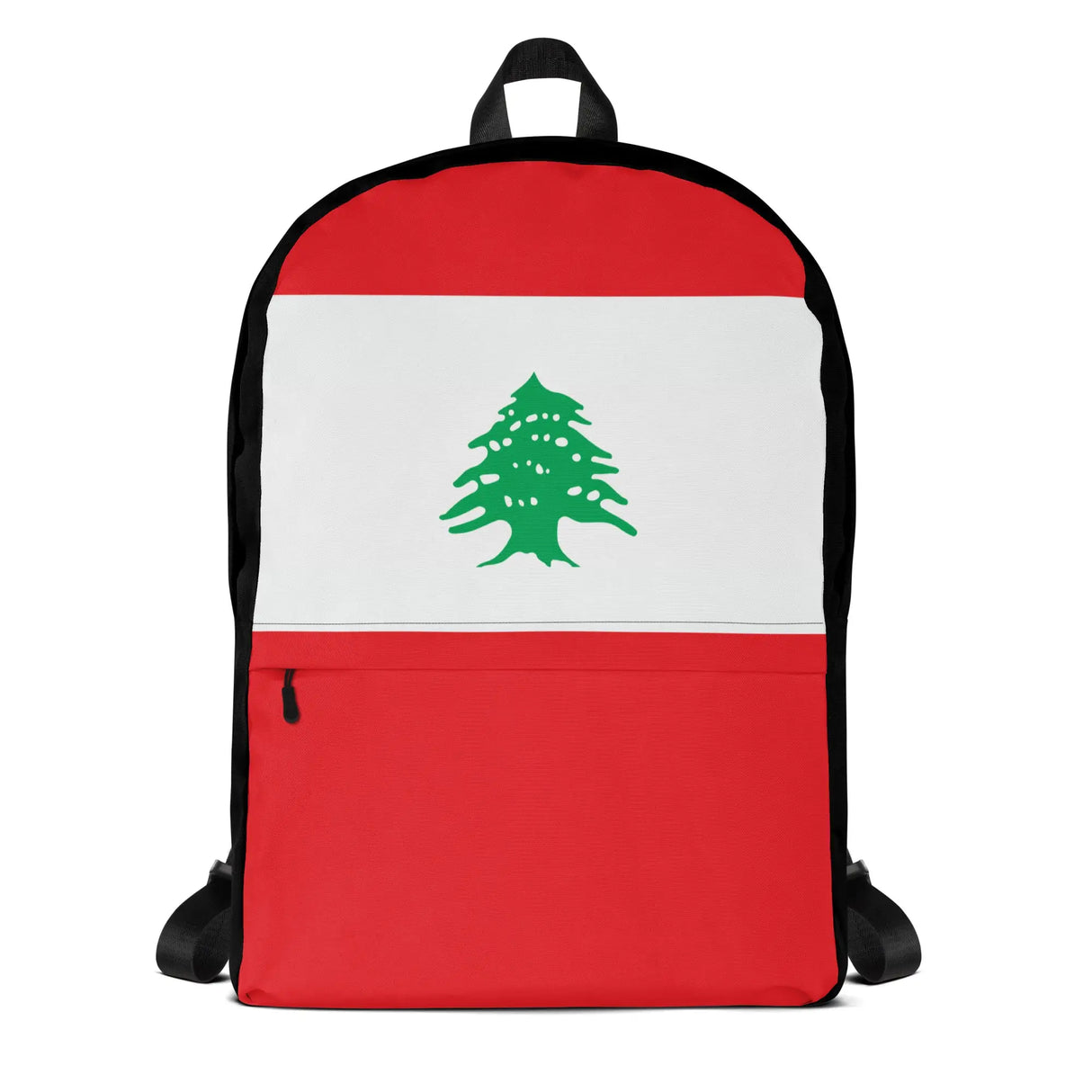 Sac à dos drapeau liban polyester résistant à l’eau