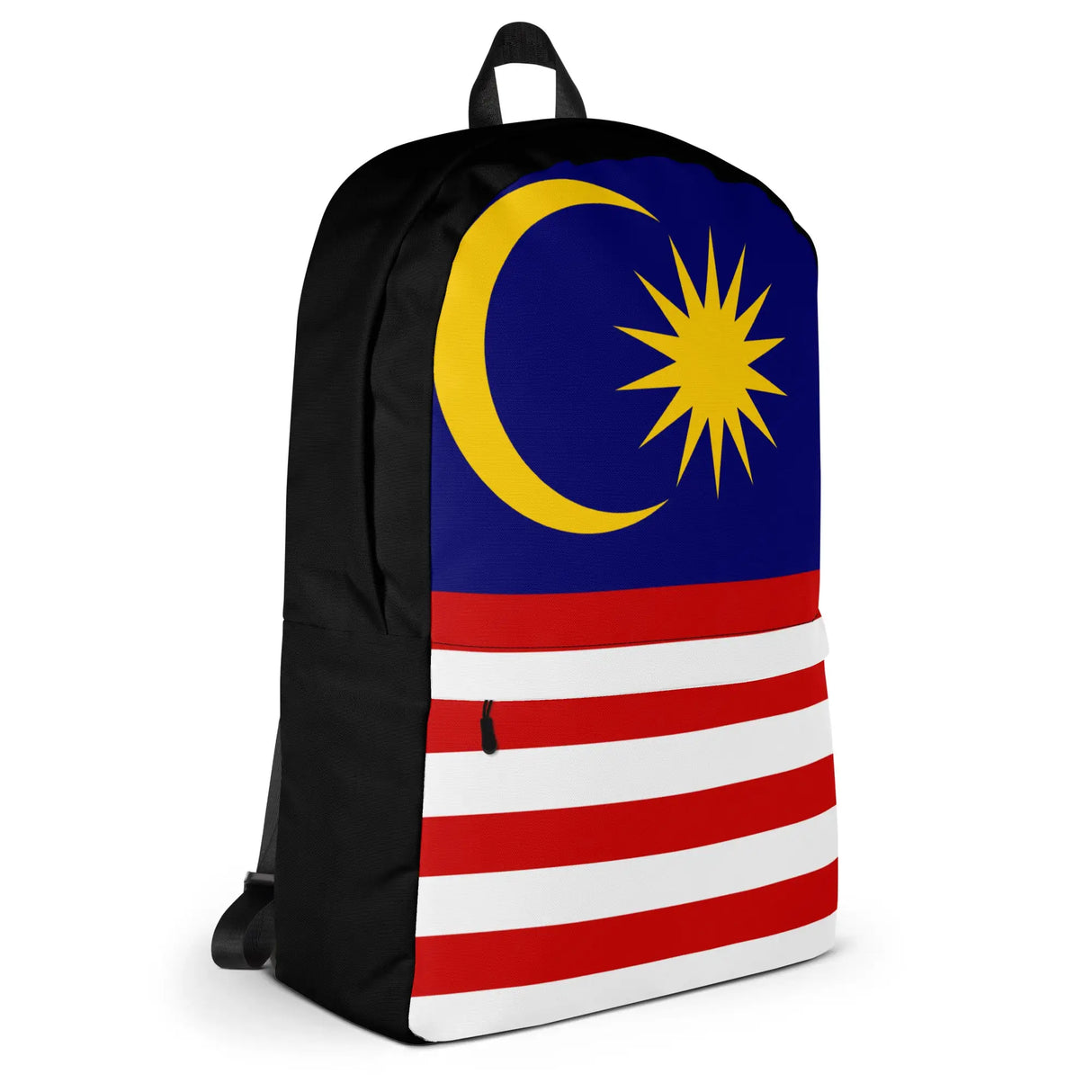 Sac à dos drapeau malaisie polyester léger fermeture éclair