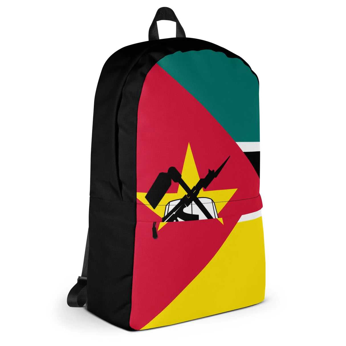 Sac à dos drapeau mozambique polyester fermeture éclair