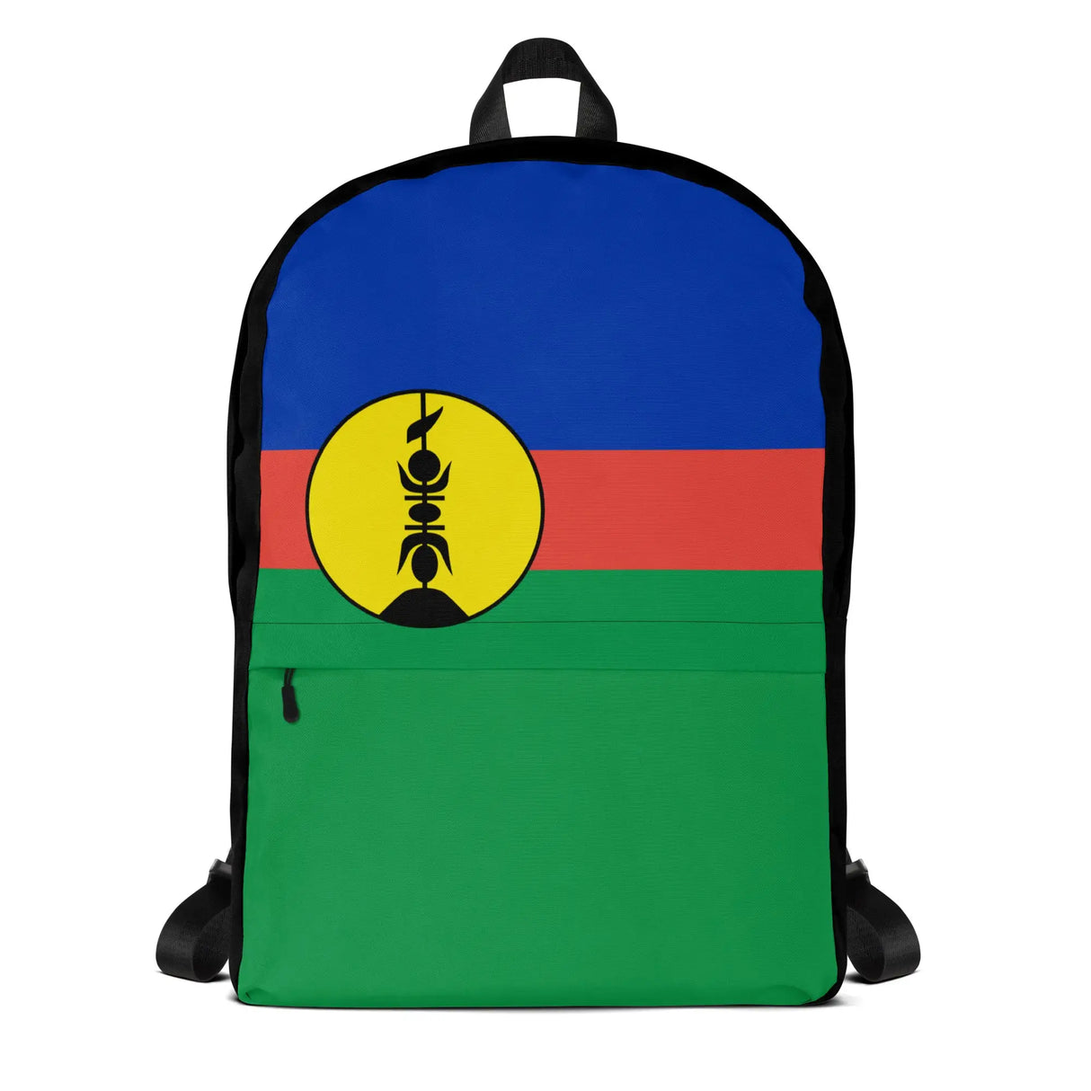 Sac à dos drapeau nouvelle-calédonie polyester résistant