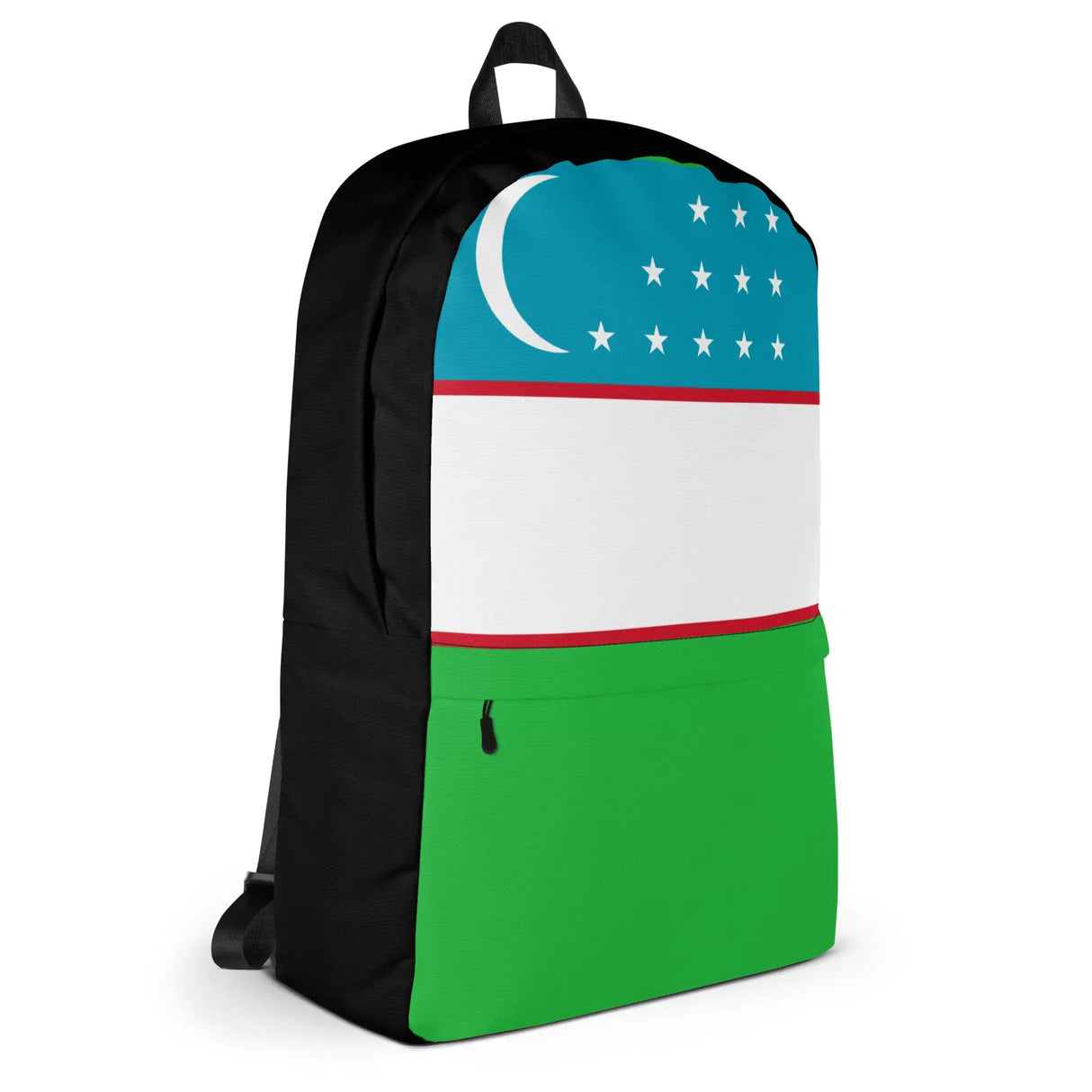 Sac à dos drapeau ouzbékistan polyester léger résistant