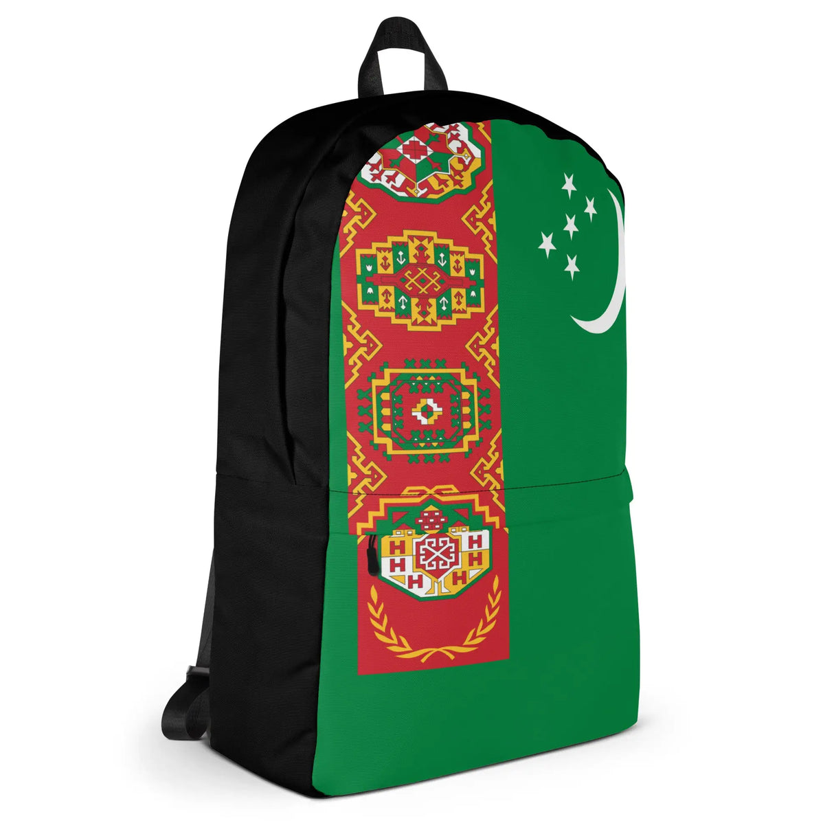 Sac à dos drapeau turkménistan polyester léger résistant