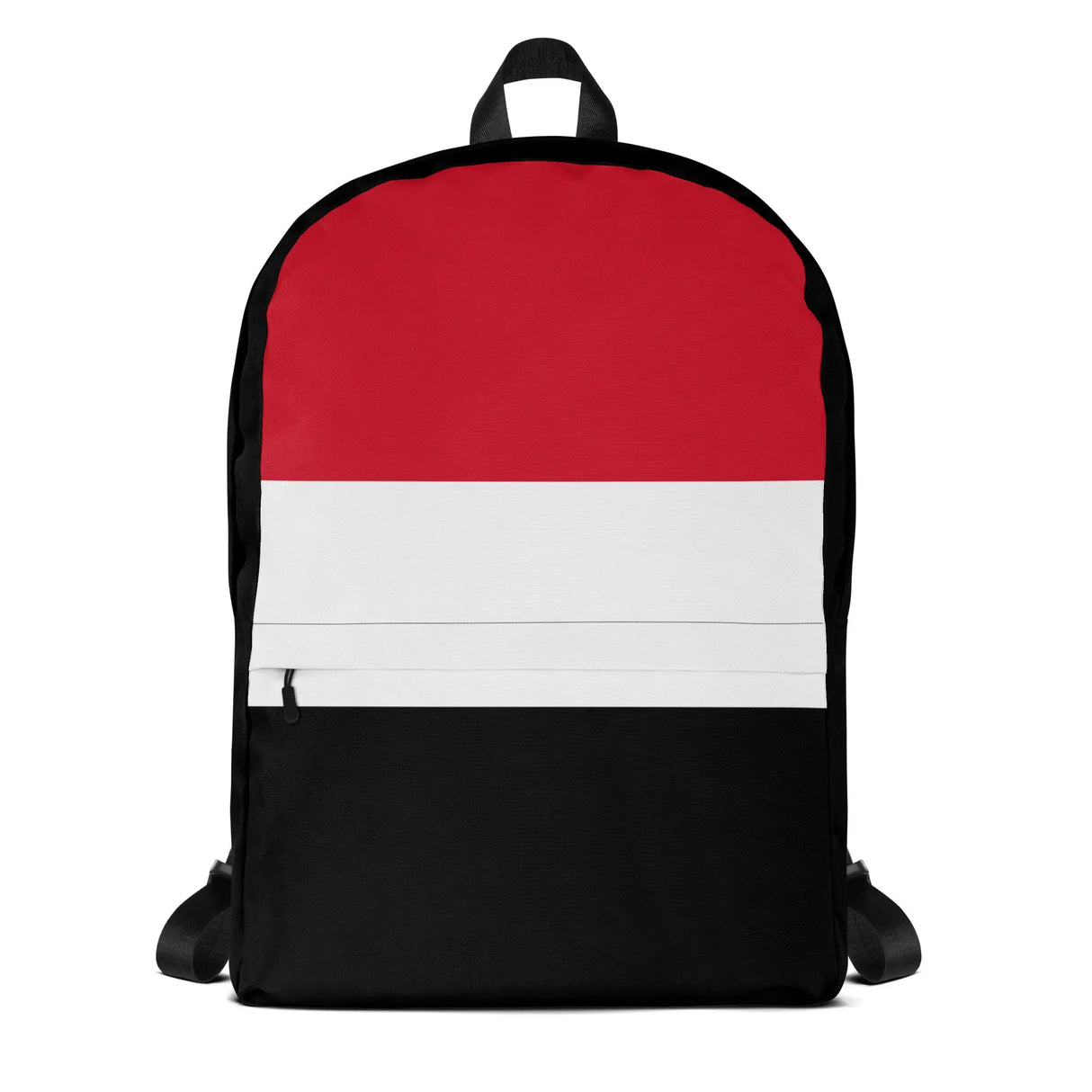 Sac à dos drapeau yémen polyester léger fermeture éclair