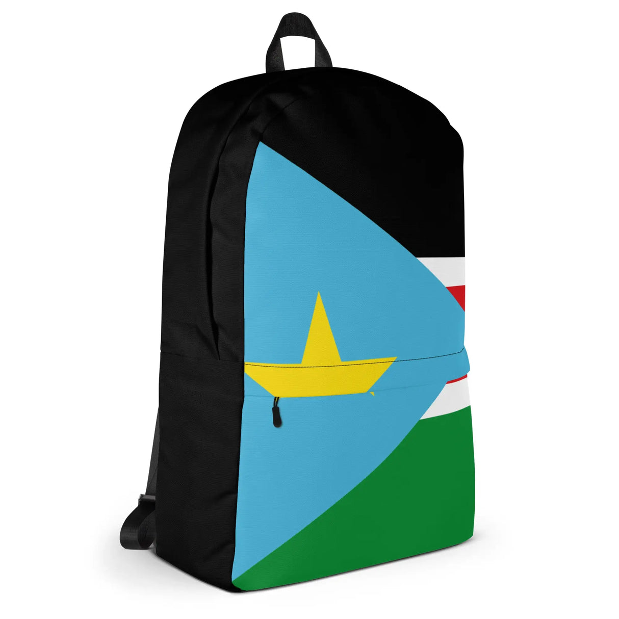 Sac à dos soudan du sud polyester avec fermeture éclair