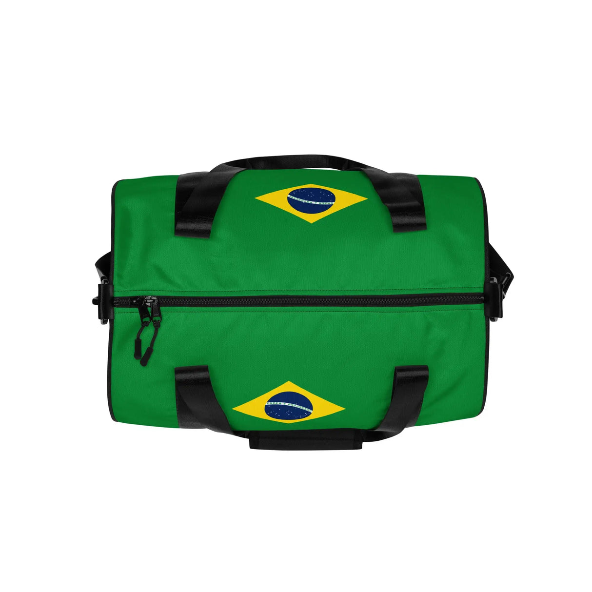 Sac de sport brésil en polyester robuste aux couleurs vives