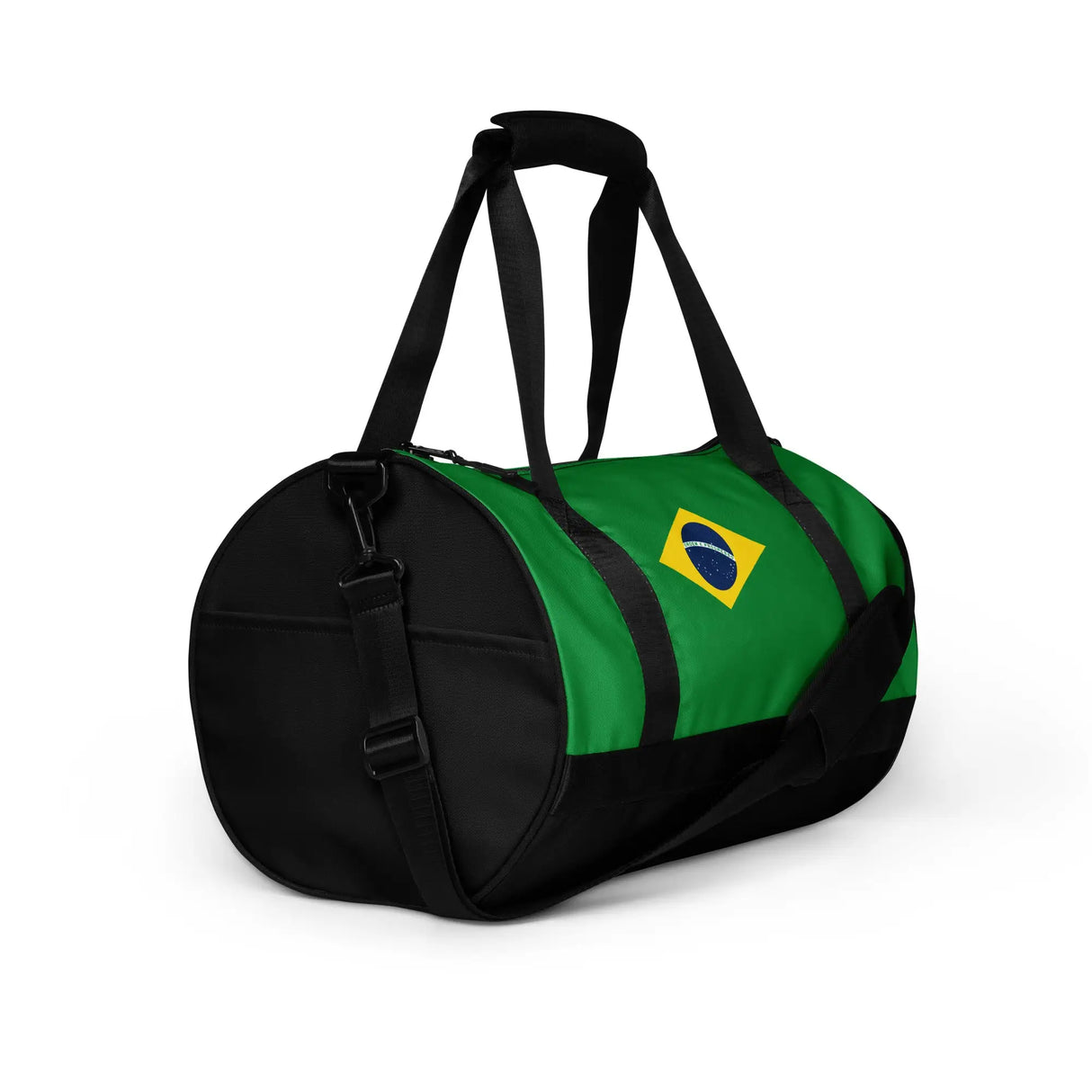 Sac de sport brésil en polyester robuste aux couleurs vives