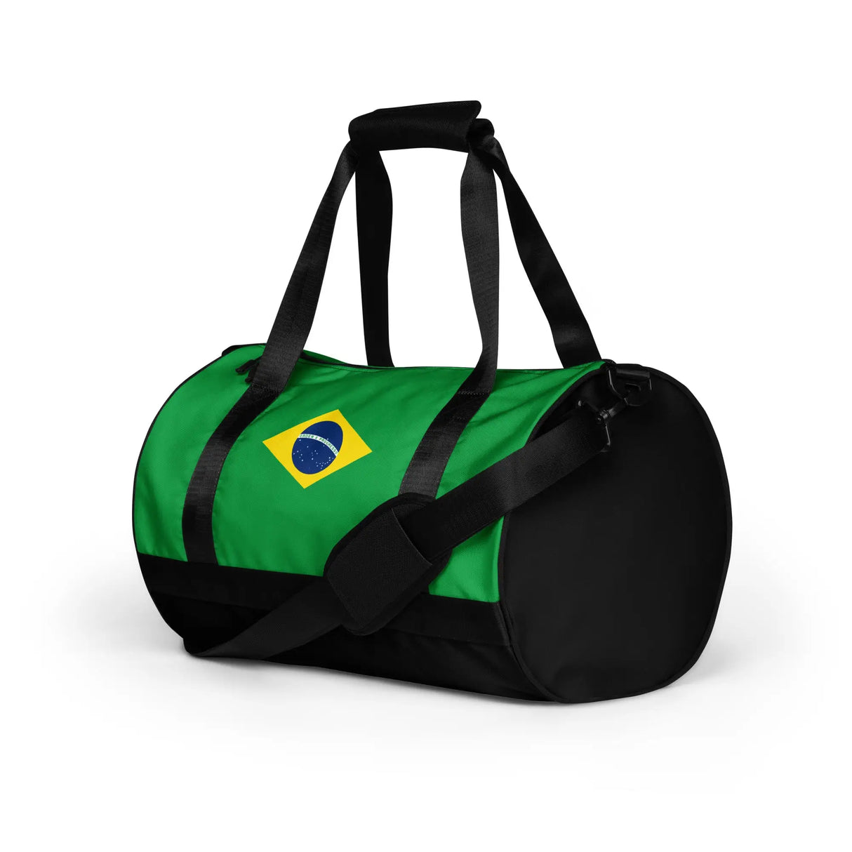 Sac de sport brésil en polyester robuste aux couleurs vives