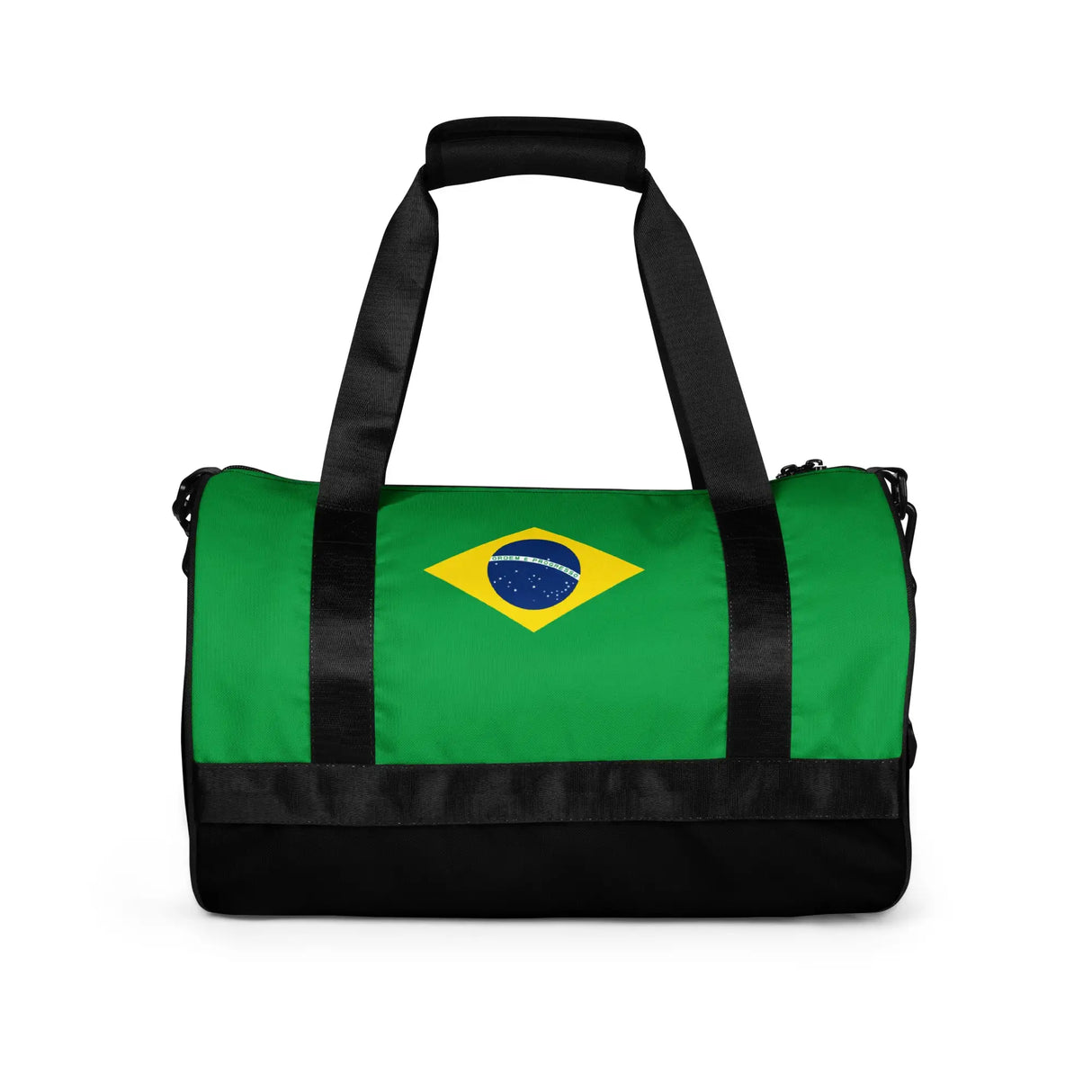 Sac de sport brésil en polyester robuste aux couleurs vives
