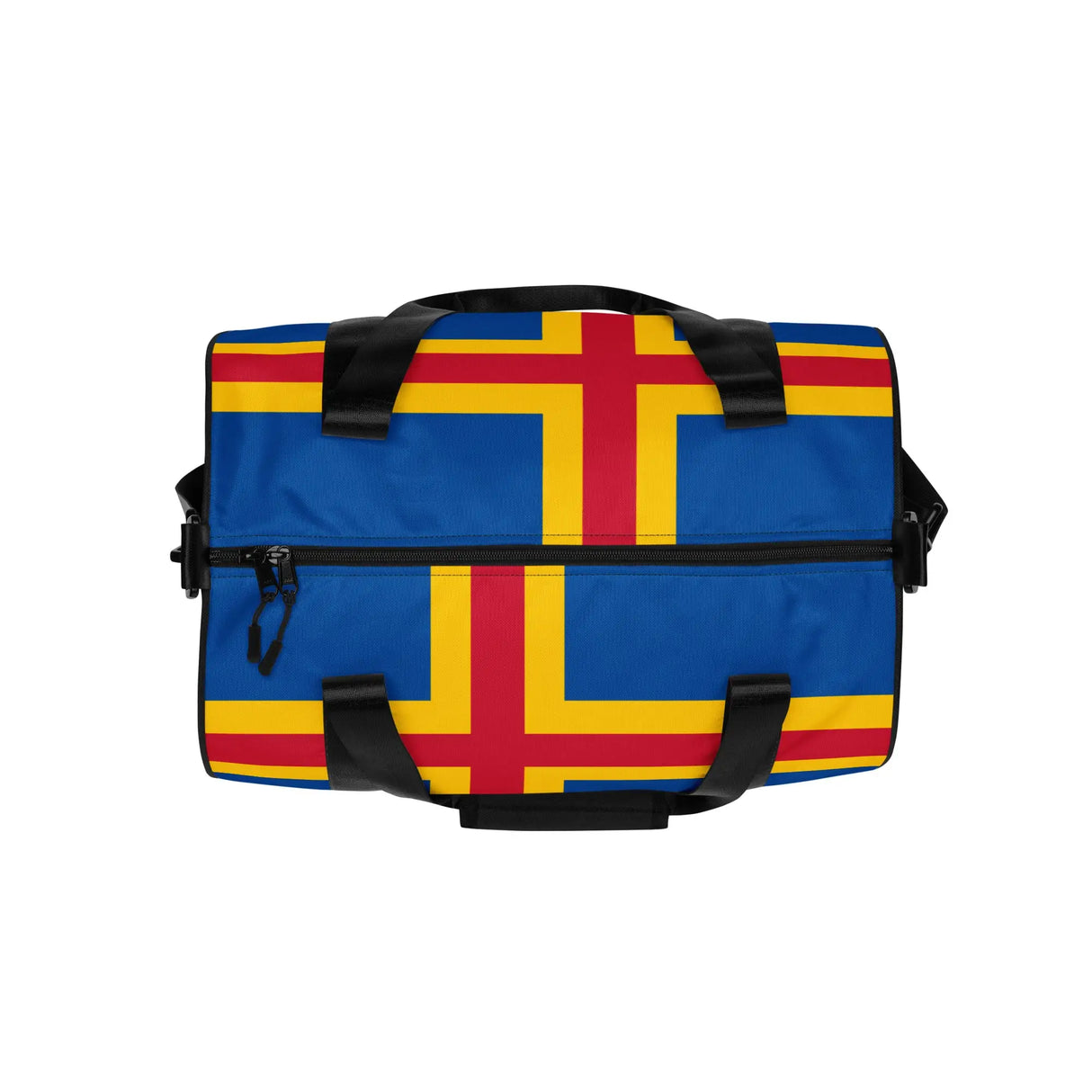 Sac de sport drapeau åland polyester tissu robuste