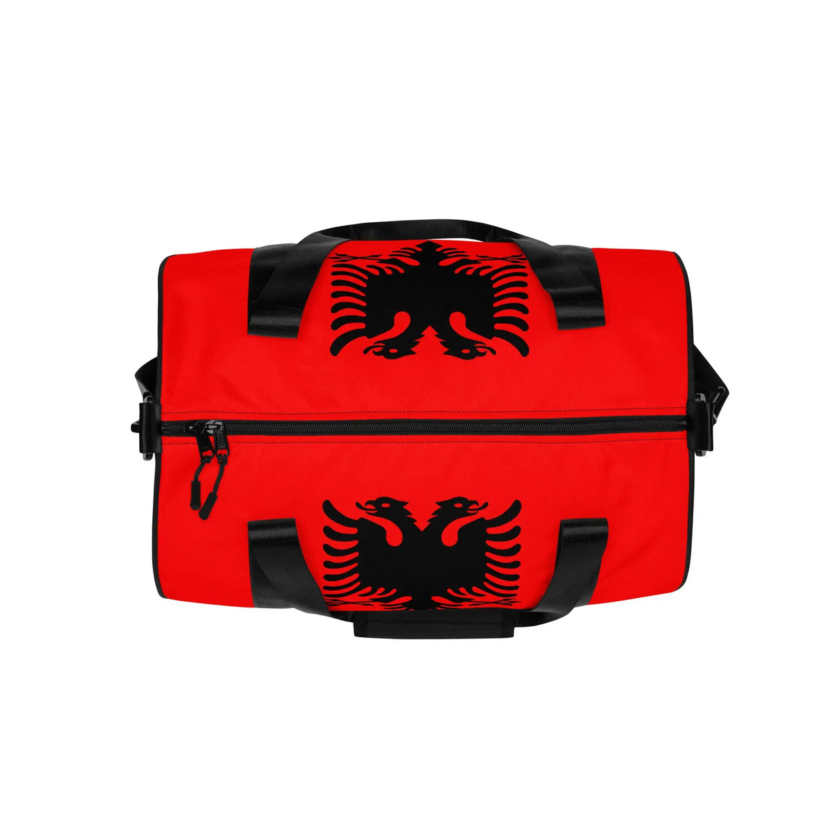 Sac de sport drapeau albanie polyester tissu robuste