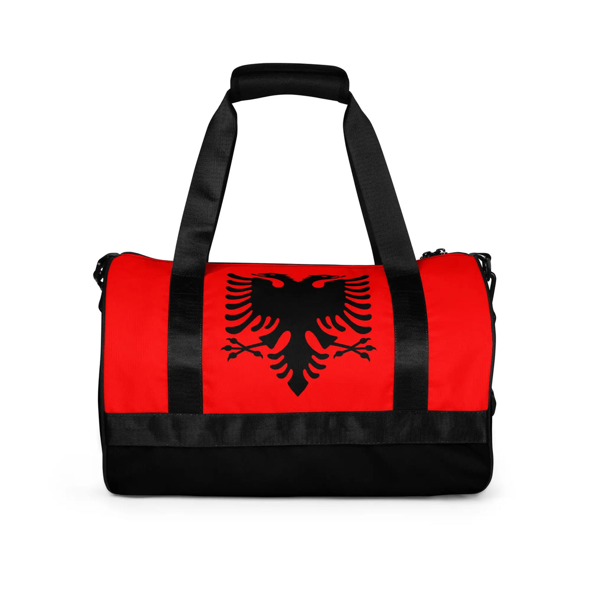 Sac de sport drapeau albanie polyester tissu robuste