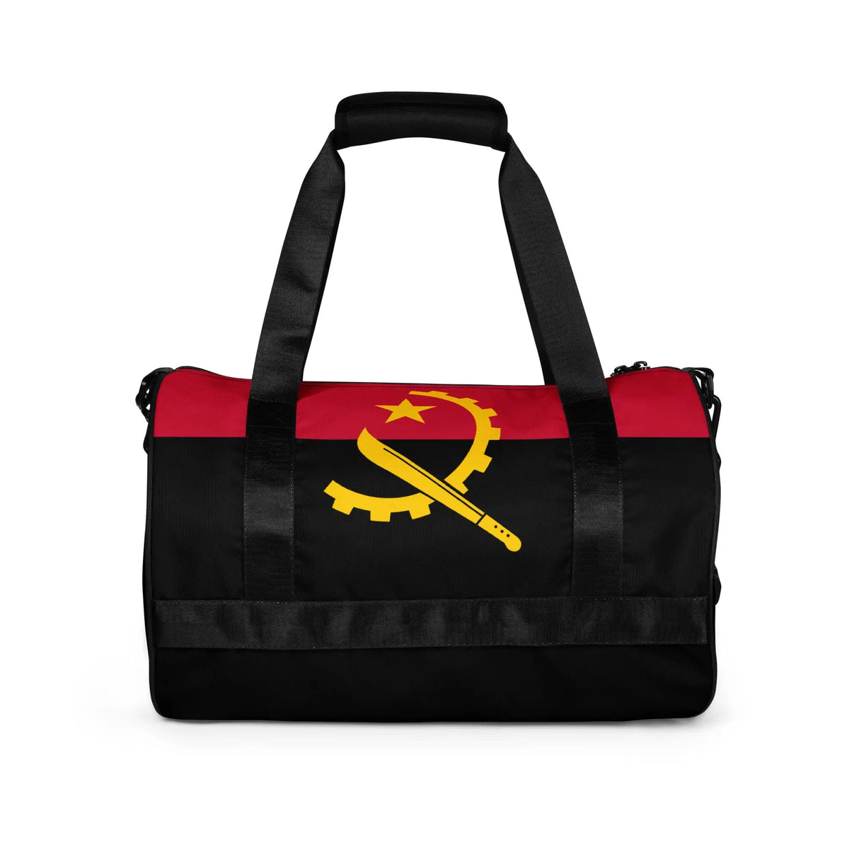 Sac de sport drapeau angola polyester tissu robuste