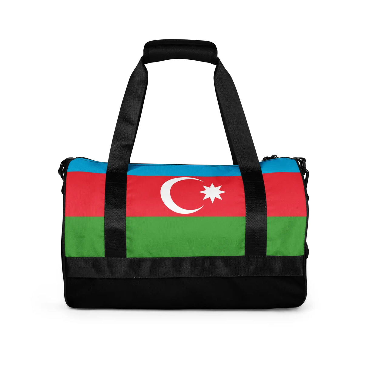 Sac de sport drapeau azerbaïdjan polyester tissu robuste