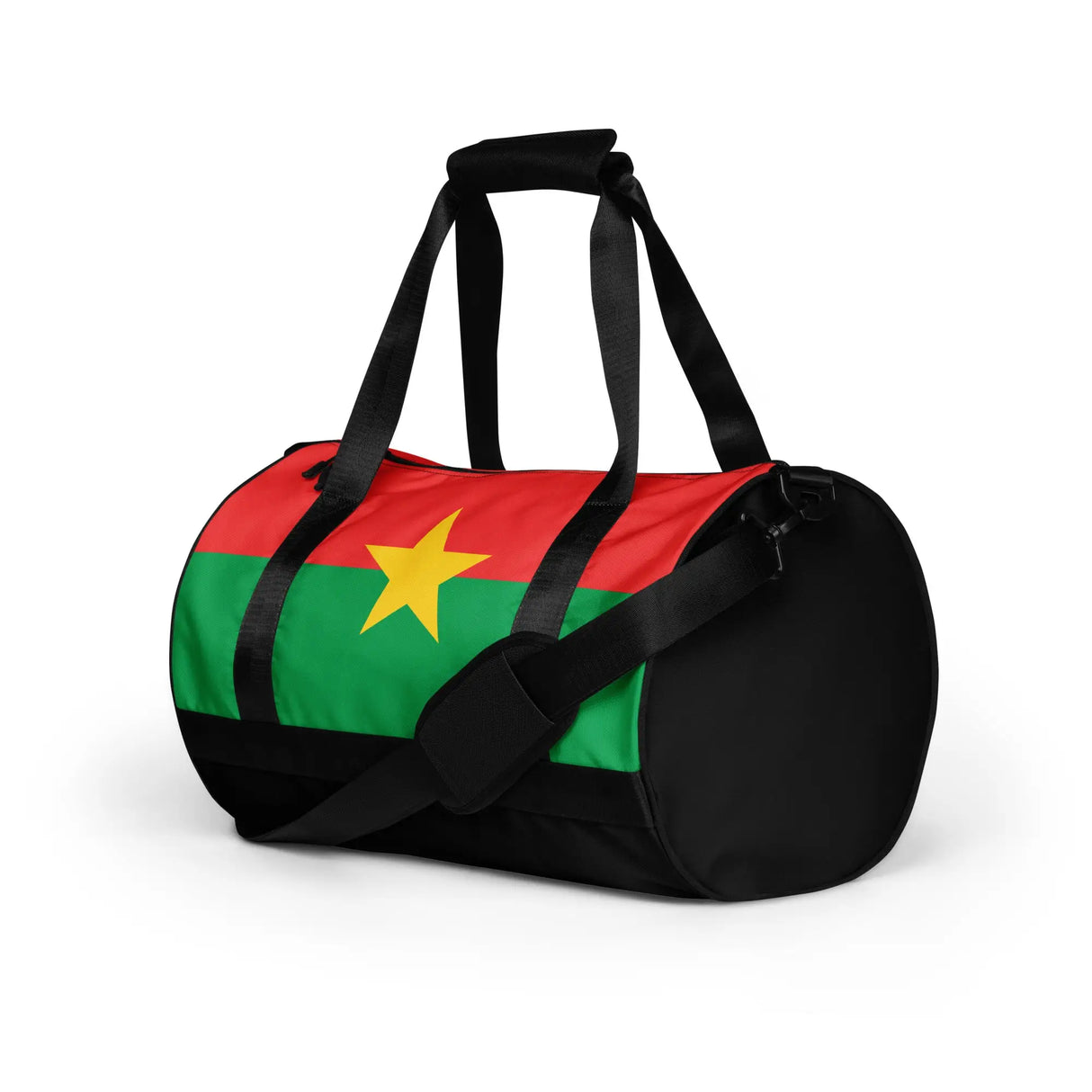 Sac de sport drapeau burkina faso en polyester robuste