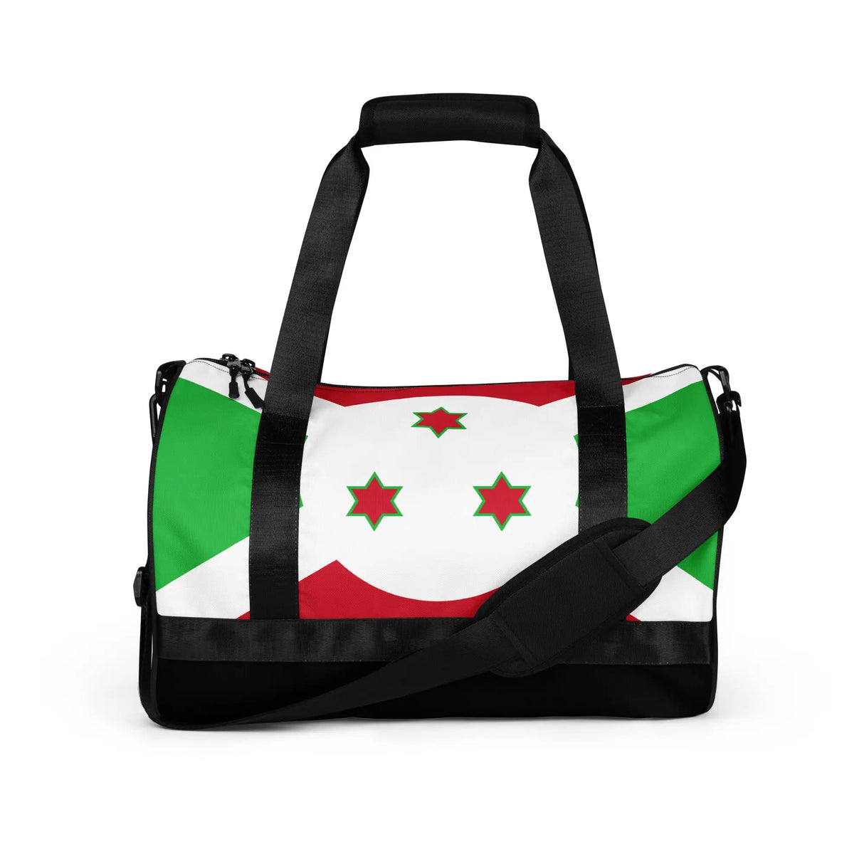 Sac de sport drapeau burundi polyester tissu robuste