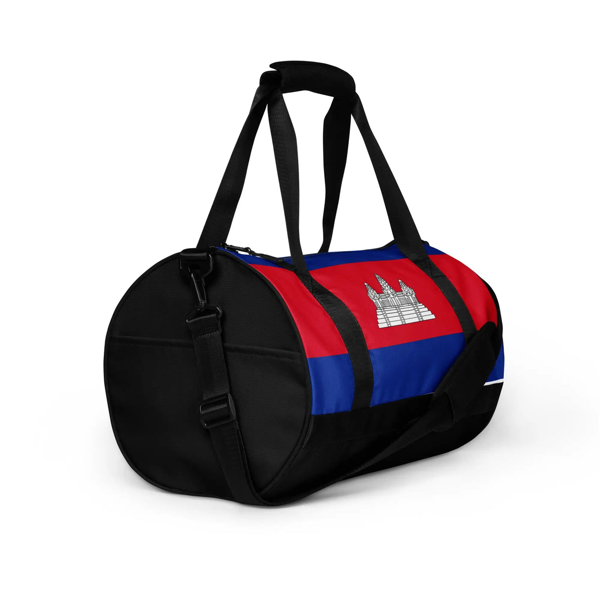 Sac de sport drapeau cambodge polyester tissu robuste