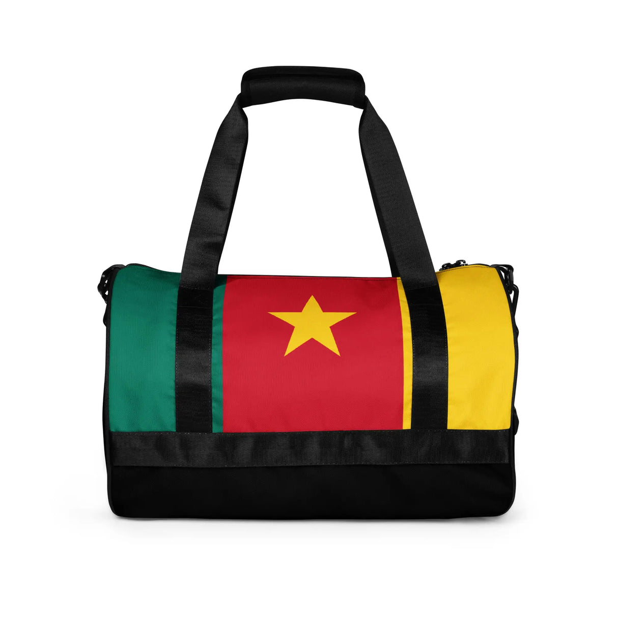 Sac de sport drapeau cameroun en polyester tissu robuste